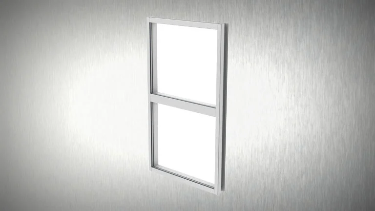 Ventana fija en aluminio